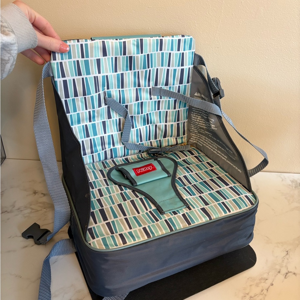 Disney Kids Booster Seat - Blue and Gray